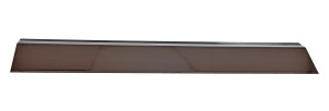 Vestil Aluminum Extruded Hose/Cable Crossover - 60 In. Length - Brown