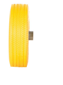 Vestil Polyurethane Solid Foam Wheel - 10 In. Diameter x 3-1/2 In. Width 300 lb - Yellow