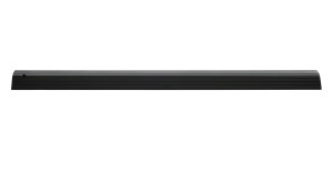 Vestil Extruded Aluminum Hose/Cable Crossover - 24 In. Length - Black