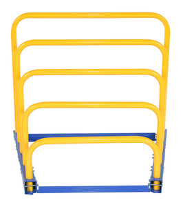 Vestil Steel Variable Height Sheet Rack Knock Down - 1,500 lb - Blue