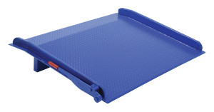 Vestil Steel Truck Dock Board - 60 In. x 48 In. 10,000 lb - Blue