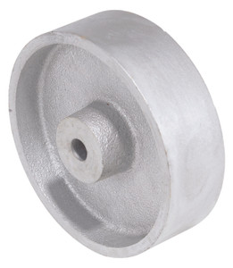 Vestil Semi Steel Wheel - 4 In. Diameter x 1-1/4 In. Width 5/8 In. Bearing - Silver