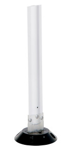 Vestil Polycarbonate Surface Flexible Stakes - 24 In. x 3-1/4 In. - White