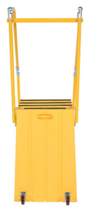 Vestil Polyethylene - 4-Step Step Stool 500 lb - Yellow