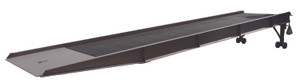 Vestil Steel Overlap Yard Ramp - 85 In. x 30 Ft. 20,000 lb Earth Tone - Brown