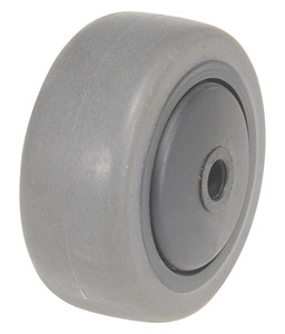 Vestil Conductive Rubber Wheel - 3 In. Diameter x 1-1/4 In. Width 225 lb Dark - Gray