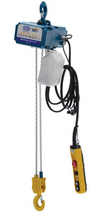 Vestil Steel Variable Speed Electric Hoist - 1,000 lb - Blue