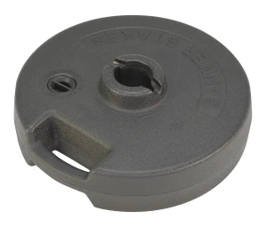 Vestil Plastic Web Barrier Base - Black