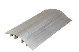 Vestil Aluminum Extruded Hose/Cable Crossover - 36 In. Length - Silver