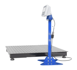 Vestil Steel Low Profile Floor Scale - 36 In. x 36 In. 2,000 lb - Black