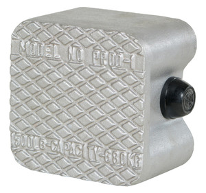 Vestil Cast Aluminum Dolly - 4-1/2 In. x 4-1/2 In. 1,500 lb - Silver