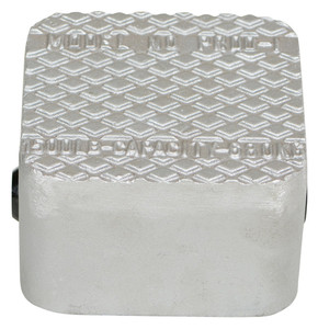 Vestil Cast Aluminum Dolly - 4-1/2 In. x 4-1/2 In. 1,500 lb - Silver