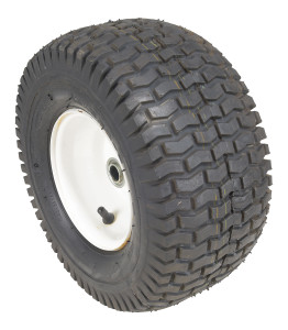 Vestil Foam Filled Wheel - 13-1/4 In. Diameter x 6-1/4 In. Width - Black/White