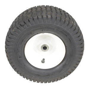 Vestil Foam Filled Wheel - 13-1/4 In. Diameter x 6-1/4 In. Width - Black/White