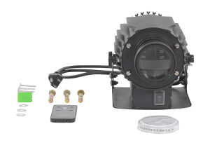 Vestil Steel Virtual Sign Projector - 12 In. Maximum Distance Stop Sign
