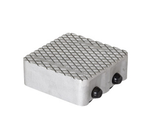 Vestil Cast Aluminum Dolly - 8-1/2 In. x 8-1/2 In. 6,000 lb - Silver