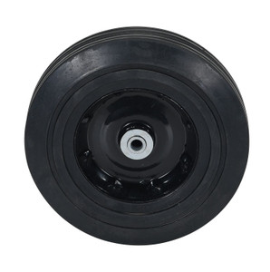 Vestil Hard Rubber Wheel - 10 In. Diameter x 2-1/2 In. Width 1/2 In. Bearing 400 lb - Black