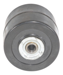 Vestil Phenolic Wheel - 3-1/2 In. Diameter x 3 In. Width Black/Silver 1100 Pound