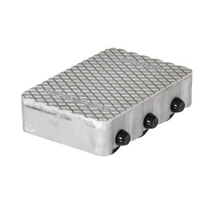 Vestil Cast Aluminum Dolly - 12-1/2 In. x 8-1/2 In. 9,000 lb - Silver