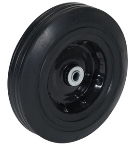 Vestil Hard Rubber Wheel - 10 In. Diameter x 2-1/2 In. Width 5/8 In. Bearing 400 lb - Black