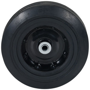 Vestil Hard Rubber Wheel - 10 In. Diameter x 2-1/2 In. Width 5/8 In. Bearing 400 lb - Black