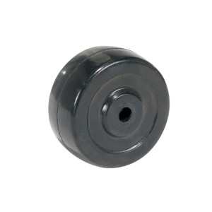 Vestil Hard Rubber Wheel - 2 In. Diameter 100 lb - Black