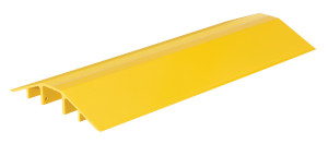 Vestil Aluminum Extruded Hose/Cable Crossover - 48 In. Length - Yellow