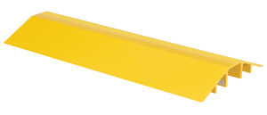 Vestil Aluminum Extruded Hose/Cable Crossover - 48 In. Length - Yellow