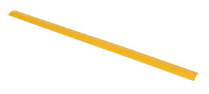 Vestil Extruded Aluminum Hose/Cable Crossover - 48 In. Length - Yellow