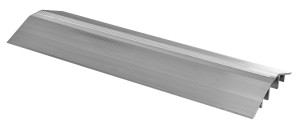 Vestil Aluminum Extruded Hose/Cable Crossover - 60 In. Length - Silver