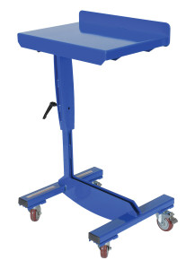 Vestil Steel Mobile Tilting Work Table - 16 In. x 24 In. 200 lb - Blue