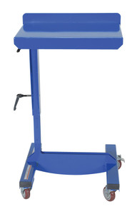 Vestil Steel Mobile Tilting Work Table - 16 In. x 24 In. 200 lb - Blue