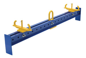Vestil Steel Basket Lifting Spreader Beam - 78 In Length 4,000 lb Blue / - Yellow