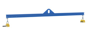 Vestil Steel Magnetic Spreader Beam - 120 In Length 1,000 lb - Blue