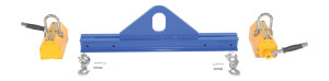 Vestil Steel Magnetic Spreader Beam - 36 In Length 2,000 lb - Blue