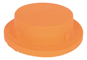 Vestil Low Density Polyethylene Over Pack Drum Containment Cover - Orange