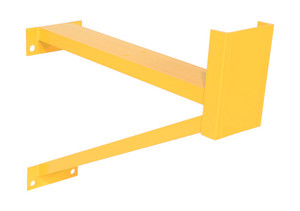 Vestil Steel Dock Shelter Guard Post - 36 In. Length - Yellow