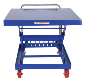 Vestil Steel Auto Hite Cart - 47 In. x 42 In. x 37-5/8 In. 500 lb - Blue