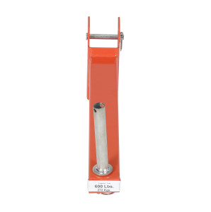 Vestil Steel Standard Cantilever - 10 Degree Incline Arm 18 In. Length 600 lb - Orange