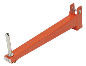 Vestil Steel Standard Cantilever - 10 Degree Incline Arm 24 In. Length 400 lb - Orange