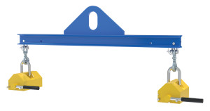 Vestil Steel Magnetic Spreader Beam - 48 In Length 2,000 lb - Blue