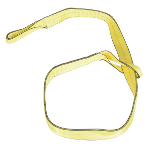Vestil Polyester Lifting Web Sling - 3 In. x 10 Ft. - Yellow