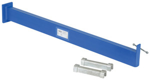 Vestil Steel Cantilever Straight Arm with - 2 In. Lip 48 In. Length 1,000 lb - Blue