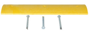 Vestil Plastic Heavy Duty Speed Bump Asphalt Hardware - 48 In. x 12 In. x 2-1/4 In. - Yellow