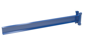Vestil Steel Cantilever Straight Arm No Lip - 48 In. Length 1,000 lb - Blue