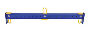 Vestil Steel Adjustable Spreader Beam - 78 In. Length 2,500 lb - Blue