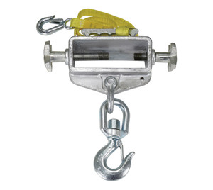 Vestil Steel Hoist Single Hook Swivel Latch 3-7/8 In x 13-1/2 In x - 14-13/16 In 4,000 lb - Silver
