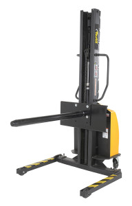 Vestil Steel Pole Attachment For Narrow Mast Stacker Models - Black
