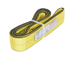 Vestil Polyester Lifting Web Sling - 3 In. x 8 Ft. - Yellow