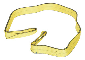 Vestil Polyester Lifting Web Sling - 3 In. x 8 Ft. - Yellow